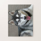 Alaskan Malamute Dog Photo Afbeelding Legpuzzel (Verticaal)