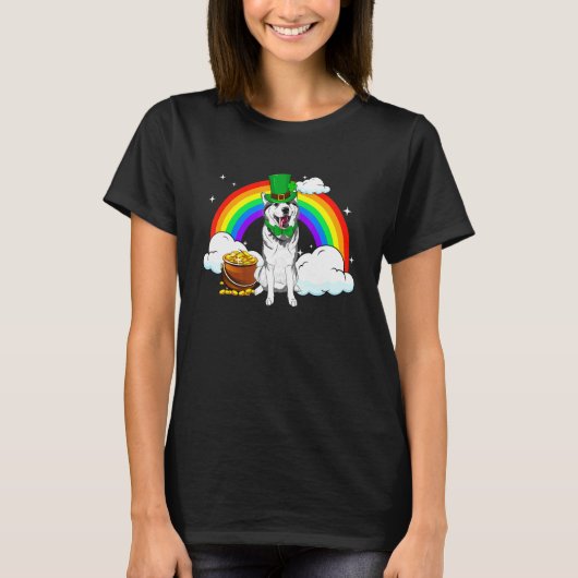 Alaskan Malamute Dog T-shirt (Voorkant)