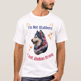 Alaskan Malamute Dog T-shirt