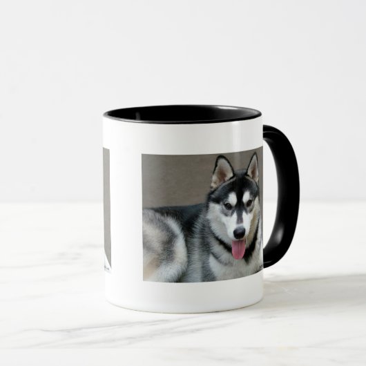 Alaskan Malamute Dogs Mok (Voorkant rechts)