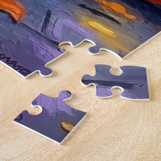 Alaskan Malamute Dogs Trick-or-Treating Halloween Legpuzzel (Zijkant)