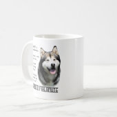 Alaskan Malamute FAQ Koffiemok (Voorkant links)