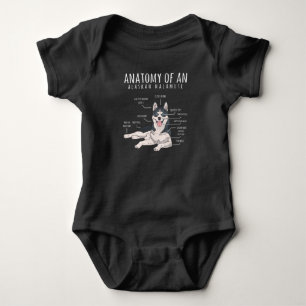 Alaskan Malamute Funny Dog Owner Romper