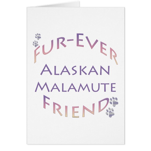 Alaskan Malamute Furever (Voorkant)