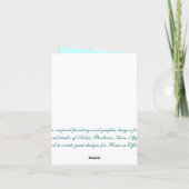 Alaskan Malamute Get Well Wenskaart Kaart (Achterkant)