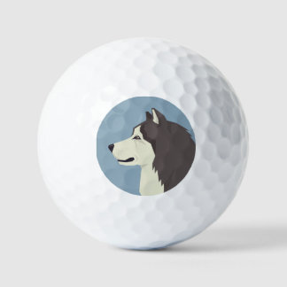 Alaskan Malamute Golfballen