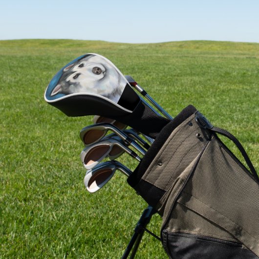 Alaskan Malamute Golfheadcover (Insitu)