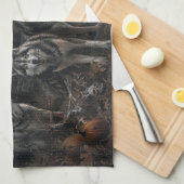 Alaskan Malamute Halloween Nacht Doggy Delight Theedoek (Quarter Fold)