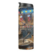 Alaskan Malamute Holiday Baking: Feestelijke Kerst Thermosbeker (Geroteerd rechts)