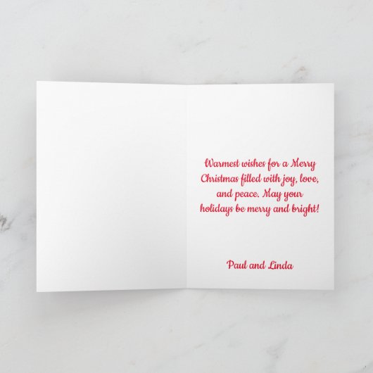 Alaskan Malamute Hond Kerstmis Santa Paws Feesteli Bedankkaart (Binnen)