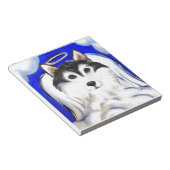 ALASKAN MALAMUTE HUISDIERENGEL NOTITIEBLOK (Schuin)