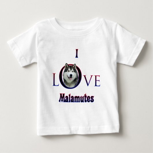 Alaskan Malamute Ik Liefde (Voorkant)