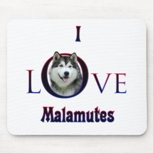 Alaskan Malamute Ik Liefde Muismat