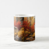 Alaskan Malamute in de herfst laat Herfst geïnspir Koffiemok (Center)