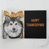 Alaskan Malamute Kaart (Binnen)