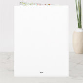 Alaskan Malamute Kaart (Achterkant)