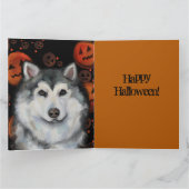 Alaskan Malamute Kaart (Binnen)