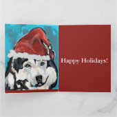 Alaskan Malamute Kaart (Binnen)