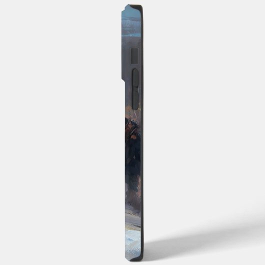 Alaskan Malamute Kerst Feestelijke Periode Case-Mate iPhone Case (Achterkant / Links)