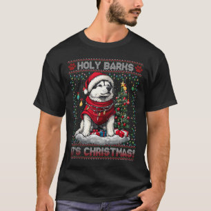 Alaskan Malamute Kerstboom Decoraties Hond Lo T-shirt