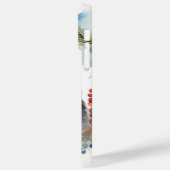 Alaskan Malamute Kerstkrans feestelijke pup Case-Mate iPhone Case (Achterkant / Links)