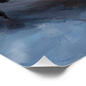 Alaskan Malamute Kerstmis Feestelijk Seizoen Perfect Poster (Hoek)