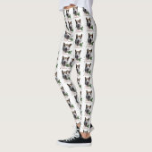 Alaskan Malamute Kerstmis Leggings (Links)