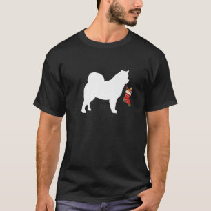 Alaskan Malamute Kerststalling Stuffer Dog T-shirt
