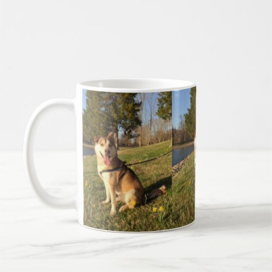 Alaskan Malamute Koffiemok (Links)
