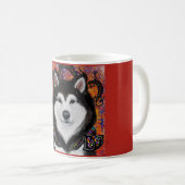Alaskan Malamute Koffiemok (Voorkant rechts)