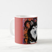 Alaskan Malamute Koffiemok (Voorkant links)