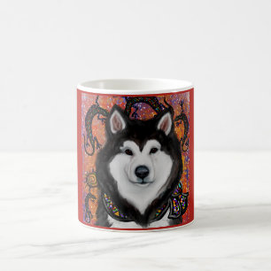 Alaskan Malamute Koffiemok