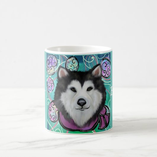 Alaskan Malamute Koffiemok (Center)