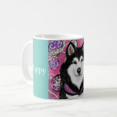 Alaskan Malamute Koffiemok (Voorkant links)