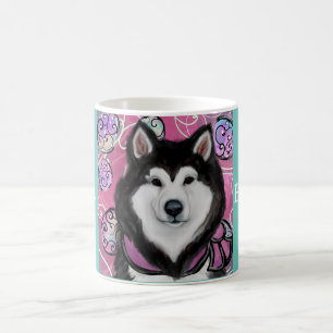 Alaskan Malamute Koffiemok