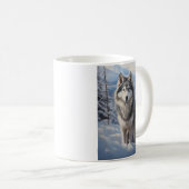 Alaskan Malamute Koffiemok (Voorkant rechts)