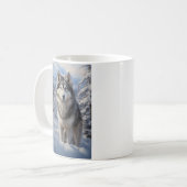 Alaskan Malamute Koffiemok (Voorkant links)