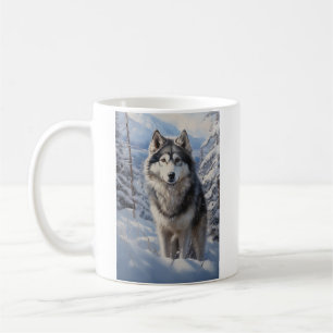 Alaskan Malamute Koffiemok