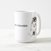Alaskan Malamute Koffiemok (Voorkant rechts)