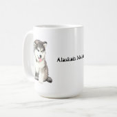 Alaskan Malamute Koffiemok (Voorkant links)