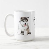 Alaskan Malamute Koffiemok (Links)