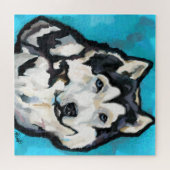 Alaskan Malamute Legpuzzel (Horizontaal)