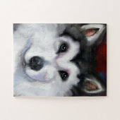 ALASKAN MALAMUTE LEGPUZZEL (Horizontaal)