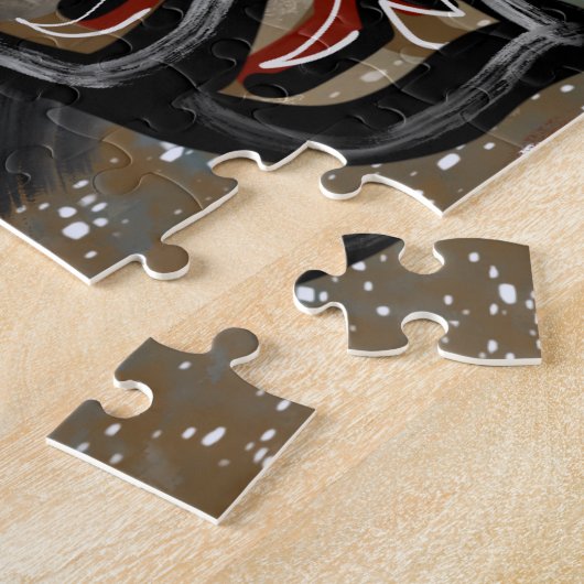 Alaskan Malamute Legpuzzel (Zijkant)