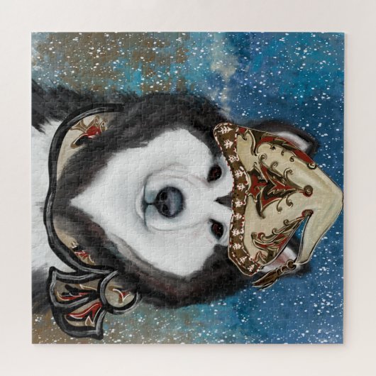 Alaskan Malamute Legpuzzel (Horizontaal)