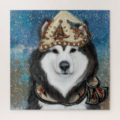 Alaskan Malamute Legpuzzel (Verticaal)