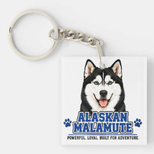🐾 Alaskan Malamute Liefhebber 🐾 Sleutelhanger