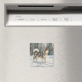 Alaskan Malamute Magneet (Insitu (Vaatwasser))