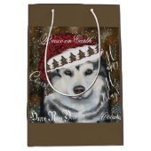 Alaskan Malamute Medium Cadeauzakje (Voorkant)