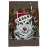 Alaskan Malamute Medium Cadeauzakje (Achterkant)